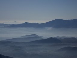 La vista da monte Rotonaria